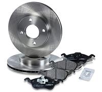 ATEC Germany Set freni asse anteriore incl. dischi freno Ø 258 mm ventilati + pastiglie freno anteriori Compatibile con FORD FOCUS Mk1 (DAW, DBW) (DNW) (DFW) (DNW)