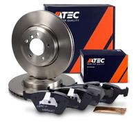 ATEC Germany Set freni asse anteriore in ischi freno Ø 325 mm ventilati