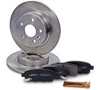 ATEC Germany Set freni asse posteriore incl. dischi freno Ø 268 mm completi + pastiglie freno posteriori Compatibile con CHEVROLET AVEO (T300), CRUZE, TRAX, OPEL ASTRA J (P10), MOKKA (J13)