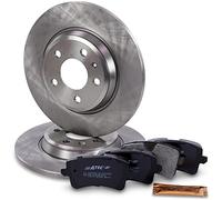 ATEC Germany Set freni asse posteriore incl. dischi freno Ø 300 mm pieni + pastiglie freno posteriori Compatibile con AUDI A4 B8 (8KH) (8K2) (8K5), A5 (8T3) (8F7) (8TA), Q5 (8RB)
