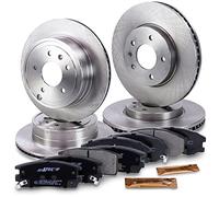 ATEC Germany Set freni in ischi anteriori Ø 296 mm ventilati +