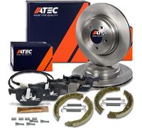 ATEC Germany Set freno posteriore in ischi freno Ø 336 mm ventilati +