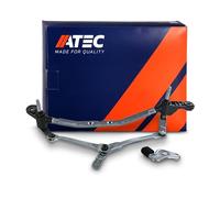 ATEC Germany Tirante per tergicristalli anteriori senza motore, supporto | Compatibile con: RENAULT CLIO III, CLIO III Grandtour, CLIO III Kasten/Schrägheck