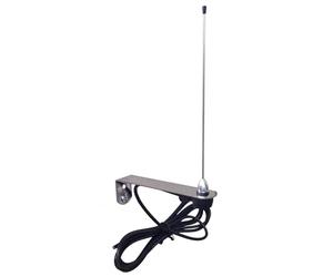 Atecnica Antenna esterna universale per automatismo cancello 306 433 868 Mhz, supporto in acciaio inox