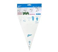 Ateco 11-inch Cut And Pipe Disposable Decorating Bags, 100 Pack Tagliare e Tubi USA e Getta Torta Decorazione Borse, Plastica, Trasparente