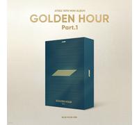 ATEEZ 10th Mini Album GOLDEN HOUR: Part.1 BLUE HOUR Ver. CD + P. Book + P. Ca...