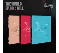 ATEEZ 2° album THE WORLD EP.FIN WILL Random Ver. CD + libro + carta +...