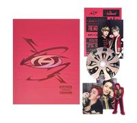 ATEEZ - 2nd Album [THE WORLD EP.FIN : WILL] (D Ver.) Photobook + DISC + Contents Envelope + Album Sticker + Member Sticker + Postcard + Photocard A + Photocard Z + 2 Pin Badges + 4 Extra Photocards