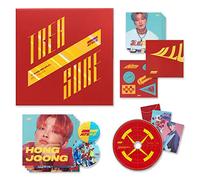 ATEEZ - ATEEZ 3rd Mini Album - Treasure EP.3 : One To All [ ILLUSION Ver. ] CD + Photo Booklet + Sticker + Folding Poster + Postcards + Photocards + FREE GIFT(New)
