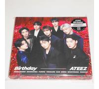 ATEEZ Compleanno GIAPPONE CD + FOTOLIBRO + CARTA Prima Edizione A