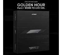 ATEEZ GOLDEN HOUR: PART.1 10° Mini Album WORK TO LIVE Ver/3CD+DVD+Libro+Card