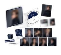 ATEEZ - GOLDEN HOUR : Part.4 13th Mini Album Ver. / Random) Booklet + Sticker + DISC + Photocard + Folded Poster + 2 Pin Badges + 4 Extra Photocards Official K-POP Sealed Album