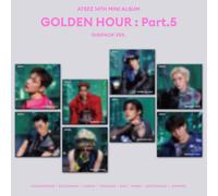 ATEEZ GOLDEN HOUR:PART.5 14° Mini Album DIGIPACK RANDOM Ver/CD+Libro+2...