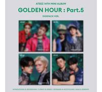 ATEEZ GOLDEN HOUR:PART.5 14° Mini Album DIGIPACK UNIT RANDOM VER/+REGALO...