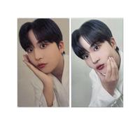 ATEEZ JAPAN 2° album Ashes to Light ATINY ver. Set 2 pezzi cartolina...