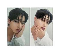 ATEEZ JAPAN 2° album Ashes to Light ATINY ver. Set 2 pezzi cartolina...