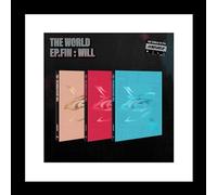 ATEEZ The World EP.FIN: Will 2° album CD+fotolibro+adesivo+fotocard+tracking sigillato (set standard (A+D+Z))