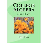 Atef a Zaki College Algebra (Tascabile)