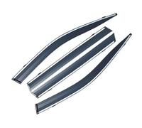 ATEHDDBD Set Deflettori Vento Parapioggia per Yaris L 2014-2018 ABS Deflettori Venti Car Styling Ombra Finestra di Ventilazione