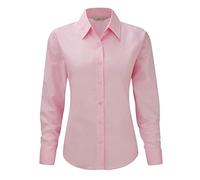 ATELIER DEL RICAMO - Camicia Donna Oxford Russell, Colore: Azzurro, Taglia: L