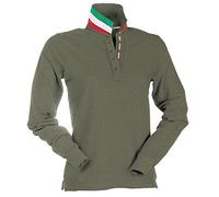 ATELIER DEL RICAMO - Polo Donna Nation Long Italia Payper, Colore: Rosso, Taglia: L