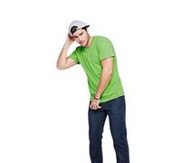 ATELIER DEL RICAMO - T-Shirt Uomo Collo A V Stedman, Colore: Nero, Taglia: S