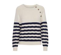 Atelier Rêve Pullover 'Irmaise' blu scuro / offwhite Donna Atelier Rêve L blu scuro / offwhite
