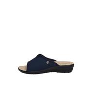 Fly Flot Atella, Ciabatte Donna in Rete Elastica Aperte, Sottopiede Imbottito in Pelle, Sandali, Blu, 39 EU