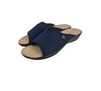 Atella, Ciabatte Donna in Rete Elastica Aperte, Sottopiede Imbottito in Pelle, Blu, 41