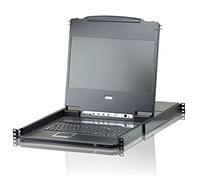 ATEN CL6708MW console a rack 43,9 cm (17.3") Nero 1U - TASTIERA TEDESCA [CL6708MWATAXGIT]
