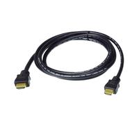 Aten 1M HDMI 2.0 Cable M/M 30AWG Gold Black NEW