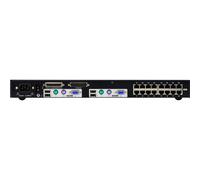 ATEN 2 Consoles (USB&PS2) controles 16 servers RJ45 up to 50m Daisy Chain NEW