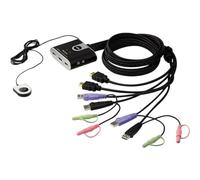 ATEN 2-PORT USB HDMI KVM SWITCH WITHCABL