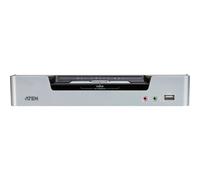 ATEN CS1642A - KVM Desktop Switch 2 porte USB/DVI - Hub USB