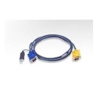 ATEN 2L-5206UP - Cavo video/USB - 15 pin SPHD (M) - USB tipo A 4 pin HD-15 (M) - 6 m (2L-5206UP)