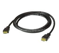 Aten 1M HDMI 2.0 Cable M/M 30AWG Gold Black NEW