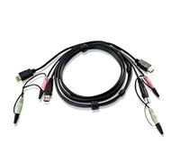ATEN 2L-7D02UH - Cavo di collegamento KVM HDMI nero, 1,8 m