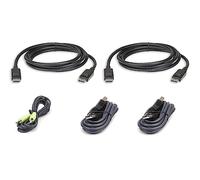 Aten 2L-7D03UDPX5 cavo per tastiera, video e mouse 3 m Nero