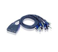 ATEN 4-Port USB VGA/Audio Cable KVM Switch