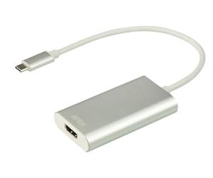 ATEN CAMLIVE HDMI a USB-C UVC Video Capture UC3020, 1080P@60, supporta live streaming video, webcasting e videoconferenza, compatibile con OBS, Xsplit, YouTube, Facebook, Twitch UK, argento