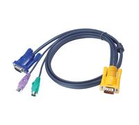 ATEN Cavo KVM PS/2 con SPHD 3 in 1 â 1,8 m (KVM CABLE PS2 PC TO HD SWITCH 1.8m) NEW