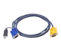 ATEN Cavo KVM USB 6m con SPHD 3 in 1 e convertitore PS/2 a USB integrato - Nouvo