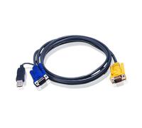 ATEN Cavo KVM USB con SPHD 3 in 1 e convertitore PS/2 a USB integrato - 1,8 m