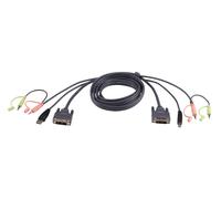 ATEN Cavo KVM USB DVI-D Dual Link 18 m (2L-7D02UD 1.8M)
