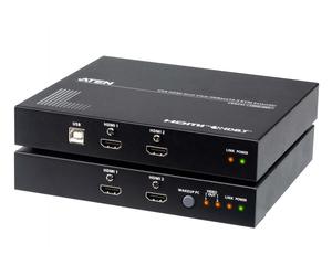 Aten CE824-AT-G USB HDMI Doppio View HDBaseT2.0 KVM Extend