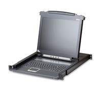 ATEN CL1000M switch per keyboard-video-mouse (kvm) Montaggio rack Nero - Nouvo