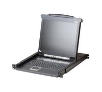 ATEN CL1000M switch per keyboard-video-mouse (kvm) Montaggio rack Nero - Nouvo
