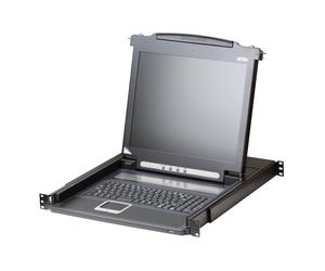 ATEN CL1000M switch per keyboard-video-mouse (kvm) Montaggio rack Nero - Nouvo