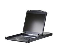 ATEN CL1308N switch per keyboard-video-mouse (kvm) Montaggio rack Nero - TASTIERA TEDESCA [CL1308N US]