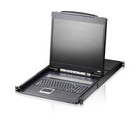 Aten CL1308N, US switch per keyboard-video-mouse (kvm) Montaggio rack Nero